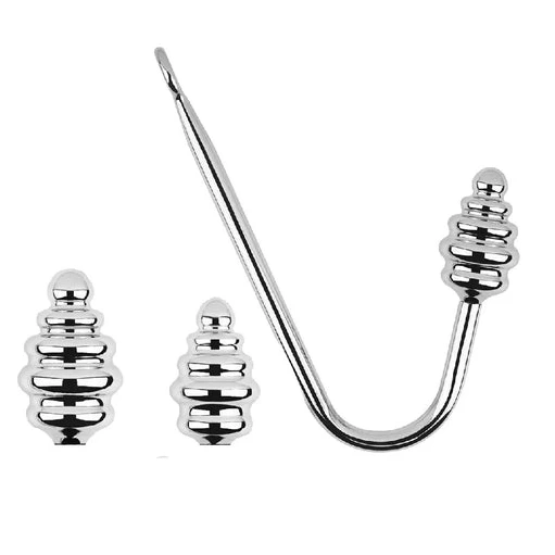 Hook Screw-in Ribbed Set GreatBenefit 8826 Anal 0621